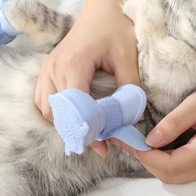FurryFusion Rutschfeste Regenstiefel für Hunde