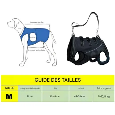 IntiMeg Harnais de levage pour chiens handicapés