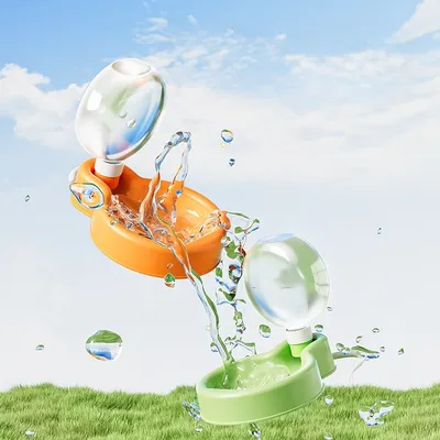 Petopia Bouteille d'eau pliable pour animaux de compagnie