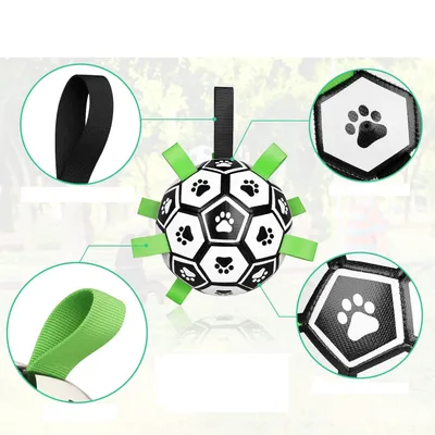 UAMLY Jouet de football pour chien
