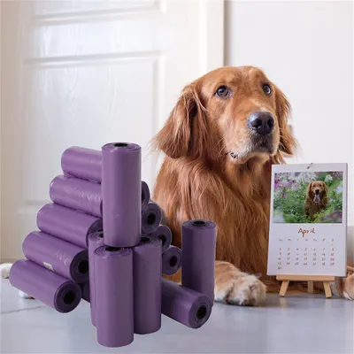 InitMeg Sacs à excréments pour chien 390PCS