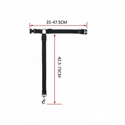 Petopia Laisse de sécurité pour appuie-tête de voiture pour chat et chien