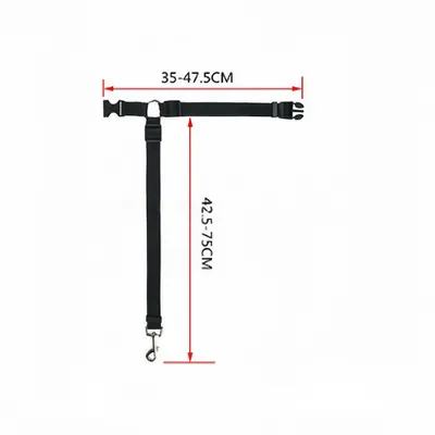 Petopia Laisse de sécurité pour appuie-tête de voiture pour chat et chien