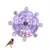 Zenpets Jouet en forme de roue pour oiseaux Zenpets Jouet en forme de roue pour oiseaux