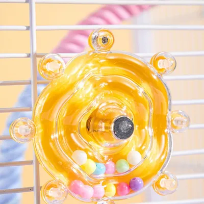 Zenpets Jouet en forme de roue pour oiseaux