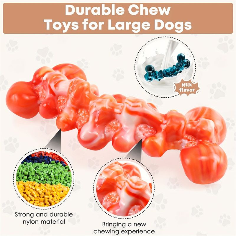 IntiMeg Jouets à mâcher pour grands chiens lot de 2
