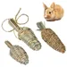 FurryFusion Lot de 3 jouets Plant Carrot