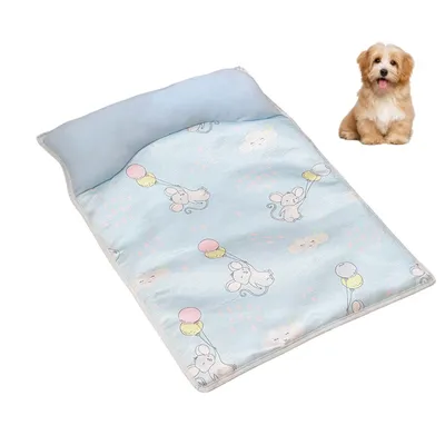 Petopia Nid de repos avec matelas de soie glacée pour chien et chat