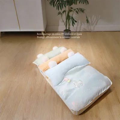 Petopia Nid de repos avec matelas de soie glacée pour chien et chat