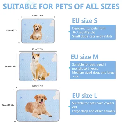 UAMLY Tapis rafraîchissant pour chats et chiens