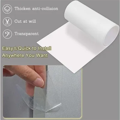 IntiMeg Protector antiarañazos sofá gato - Adhesivo transparente 30 cm 5 m