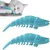IntiMeg Lot de 2 brosses à dents pour chat en forme d'écrevisses
