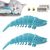IntiMeg Lot de 2 brosses à dents pour chat en forme d'écrevisses