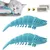 IntiMeg Lot de 2 brosses à dents pour chat en forme d'écrevisses