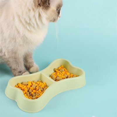 Petopia Double gamelle en forme d'os pour chien