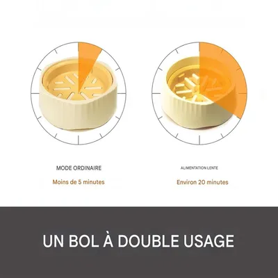 ZenPets Gamelle multifonctionnelle pour chien et chat