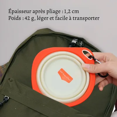 Petopia Bol pliable pour animaux de compagnie