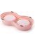 UAMLY Gamelles doubles amovibles en acier inoxydable pour chien