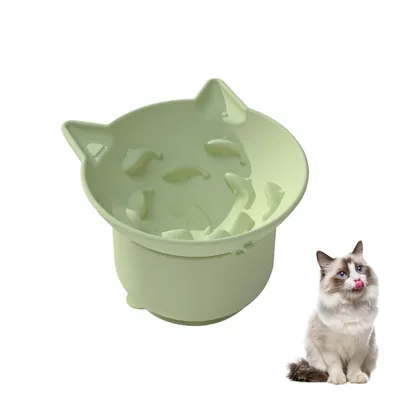 Petopia Gamelle surélevée à alimentation lente pour chat Petopia Gamelle surélevée à alimentation lente pour chat