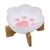 UAMLY écuelle en Forme de Patte de Chat avec Support en Bois