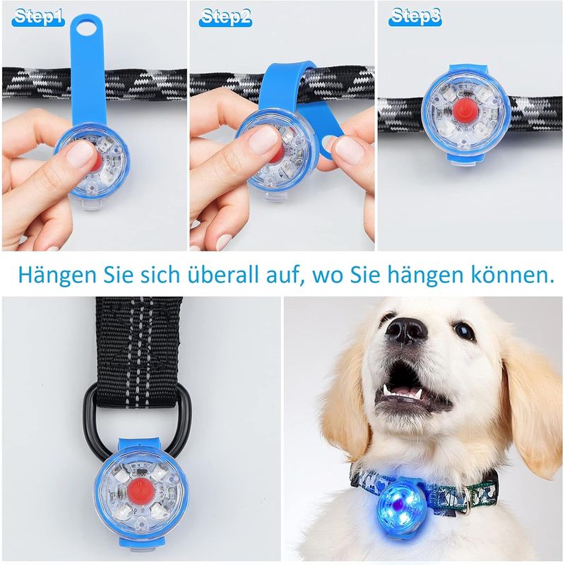 UAMLY Voyant d'avertissement de sécurité pour chien