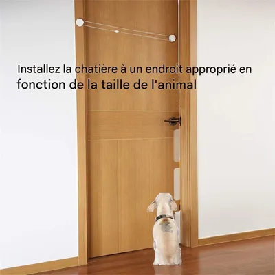IntiMeg Abridor automático de puerta para mascotas