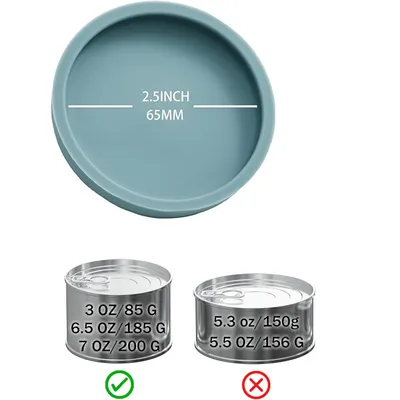 UAMLY Couvercle de boîte de nourriture pour chats et chiens