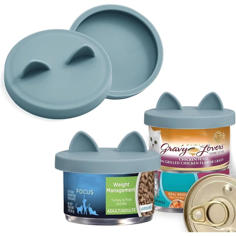 UAMLY Couvercle de boîte de nourriture pour chats et chiens