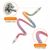 FurryFusion Jouet pour oiseaux spirale en corde