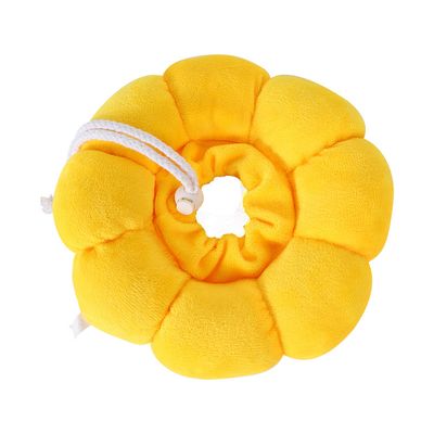 Petopia Collier d'Élisabeth en forme de fleur de soleil en coton