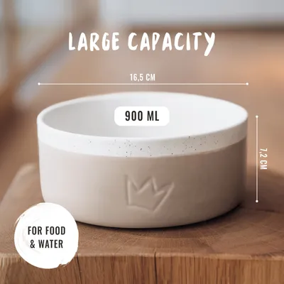 Rudelkönig Gamelle en céramique pour chien