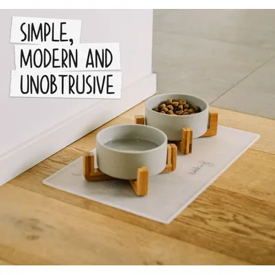 Rudelkönig Tapis pour gamelle pour chiens et chats