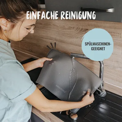 Rudelkönig Napfunterlage aus Silikon rutschfest Futtermatte Rudelkönig Napfunterlage aus Silikon rutschfest Futtermatte