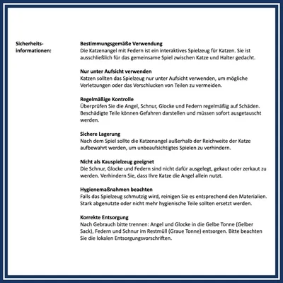 Lyra Pet® Canne à pêche pour chats orange avec ressort