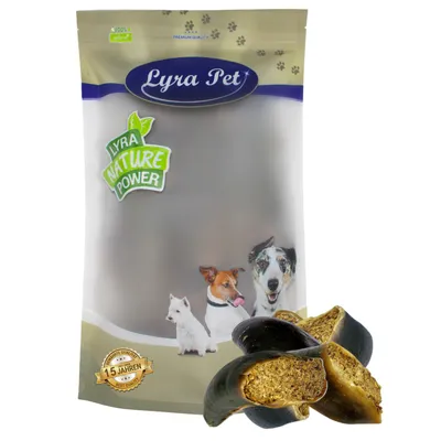 Lyra Pet® Sabots de bœuf farcis à la panse et au foie, 120 g chacun environ Lyra Pet® Sabots de bœuf farcis à la panse et au foie, 120 g chacun environ