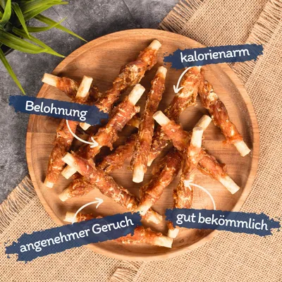 Lyra Pet® Barres à mâcher au blanc de poulet