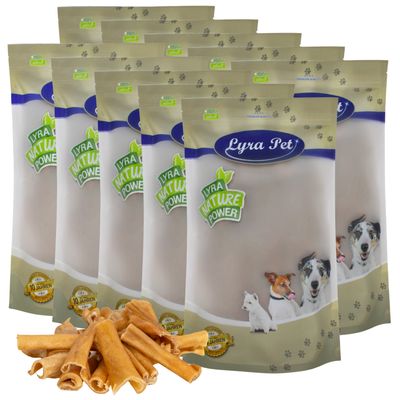 Lyra Pet® Peau de tête de bœuf sections 1 - 7cm