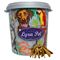 Lyra Pet® Bâtonnets de buffle avec lamelles de bœuf 5 kg + seau de 30 L