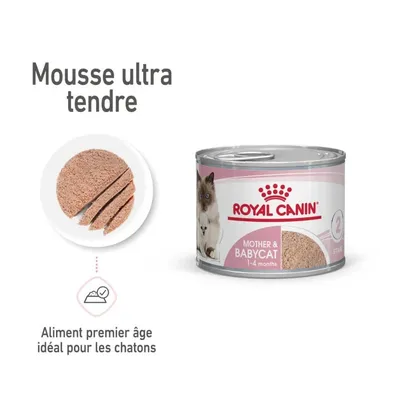 Royal Canin Feline Health Nutrition Mother & Babycat Ultra Soft Mousse Dose