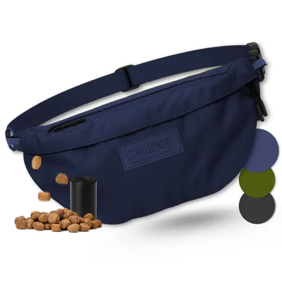 PiuPet® Leckerlitasche wasserdicht I Gassitasche 3 Fächern & Innentasche PiuPet® Leckerlitasche wasserdicht I Gassitasche 3 Fächern & Innentasche