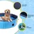 ZENITHMIND Piscine pliante pour chiens,80 * 20cm,S，Bleu