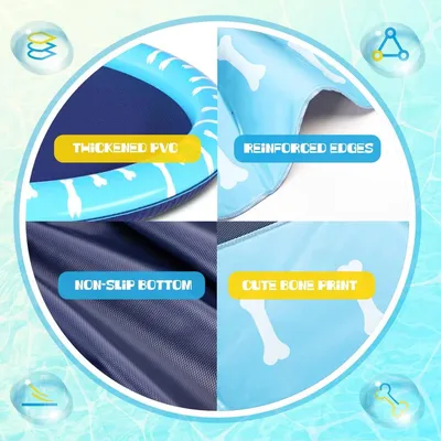 ZENITHMIND Tapis d'eau, piscine pour chiens