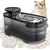 LovuPet Fontaine à Eau Chat 2.5 L, Réservoir d'eau Noir Translucide LovuPet Fontaine à Eau Chat 2.5 L, Réservoir d'eau Noir Translucide