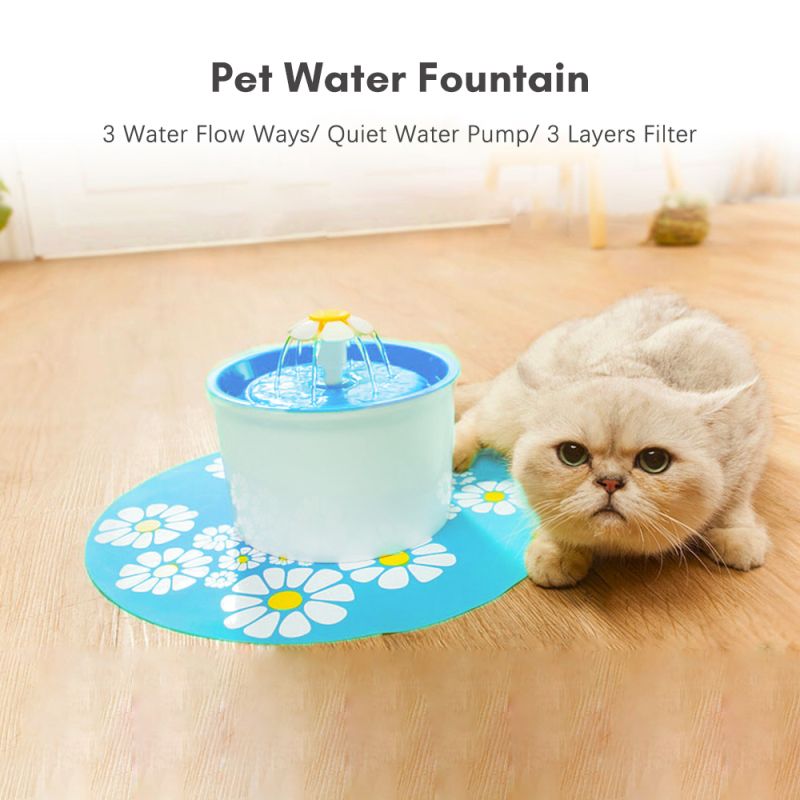 ‌Fontaine à eau automatique pour animaux de compagnie