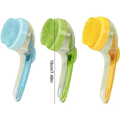 LovuPet Brosse distributrice de shampoing pour chiens et chats