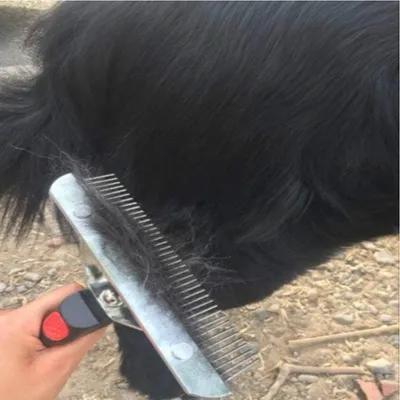 LovuPet Toilettage De Chien De Compagnie RâTeau Peigne Outil De DéMêLage