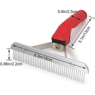 LovuPet Toilettage De Chien De Compagnie RâTeau Peigne Outil De DéMêLage