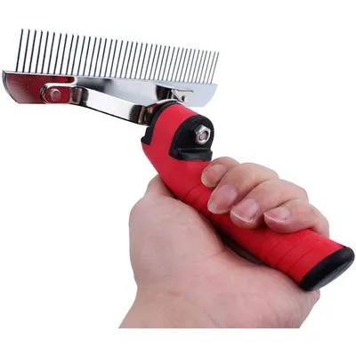 LovuPet Toilettage De Chien De Compagnie RâTeau Peigne Outil De DéMêLage