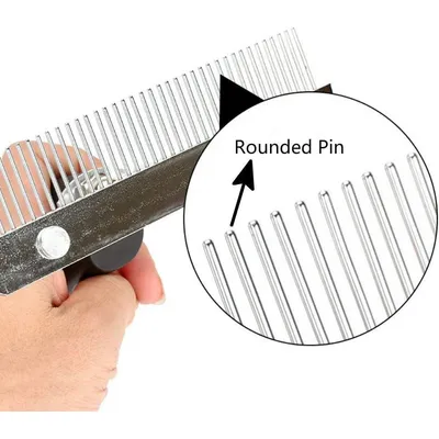 LovuPet Toilettage De Chien De Compagnie RâTeau Peigne Outil De DéMêLage