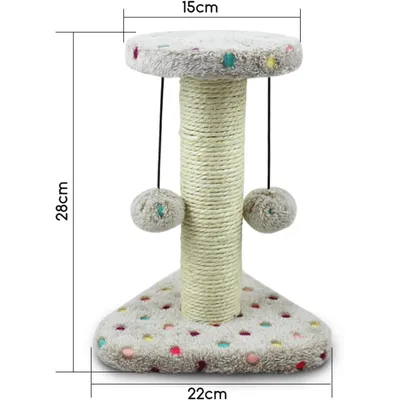 ZENITHMIND Chat gratte les arbres, tour de jeu d'escalade